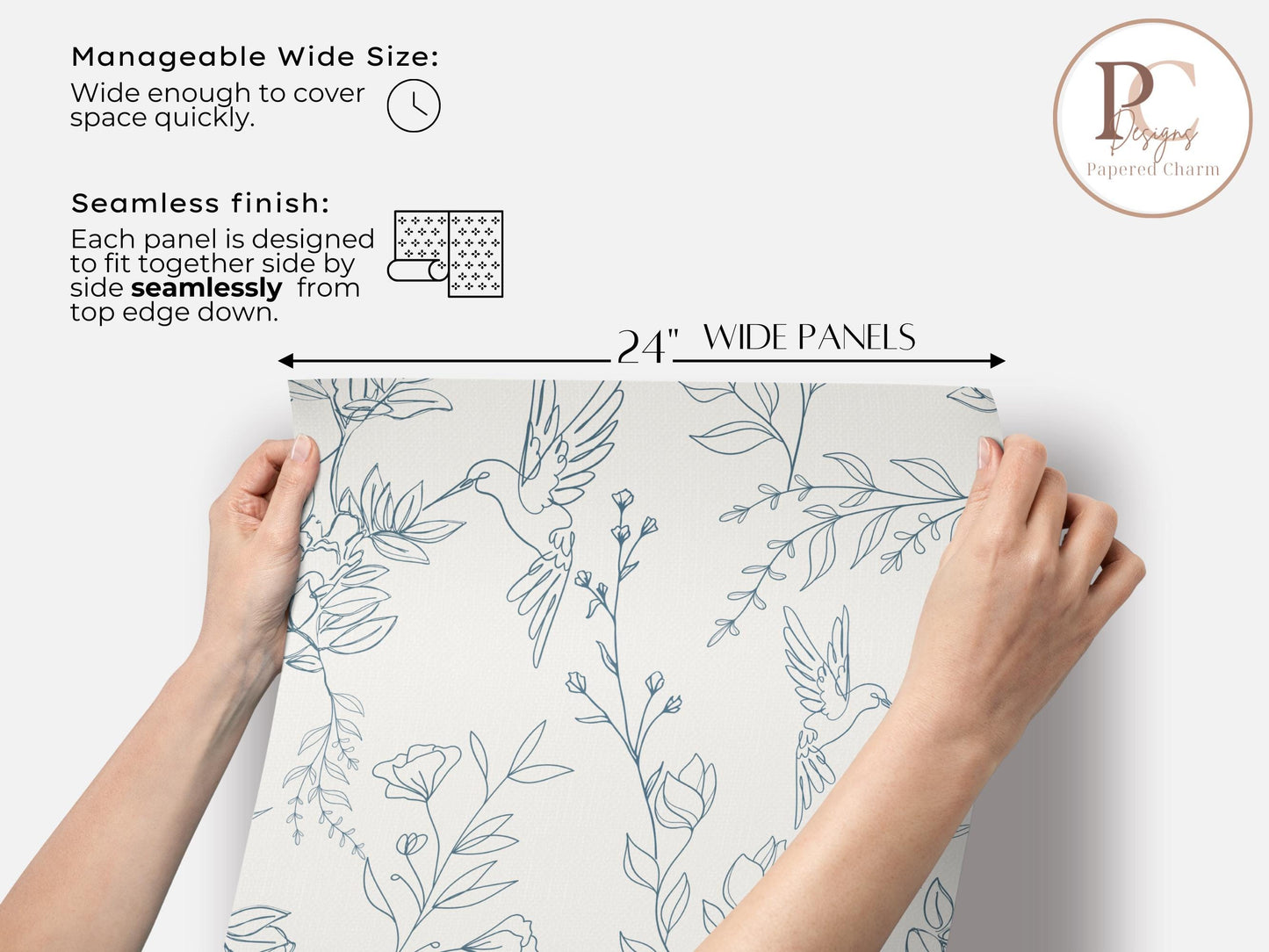 Bird Chinoiserie Wallpaper