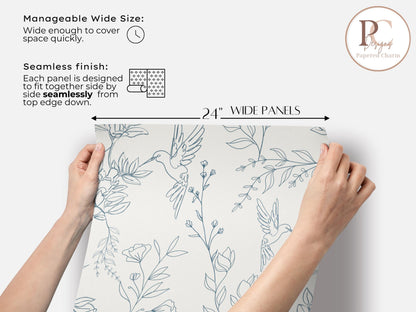 Bird Chinoiserie Wallpaper