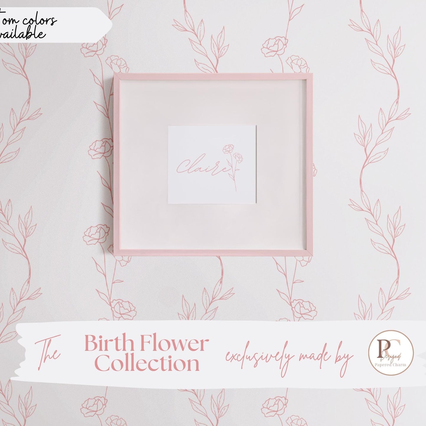 Pink Carnation Floral January Birth Flower