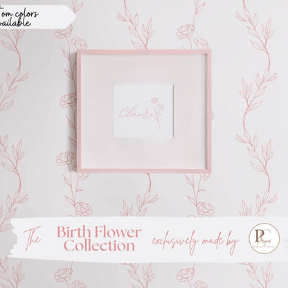 Pink Carnation Floral January Birth Flower