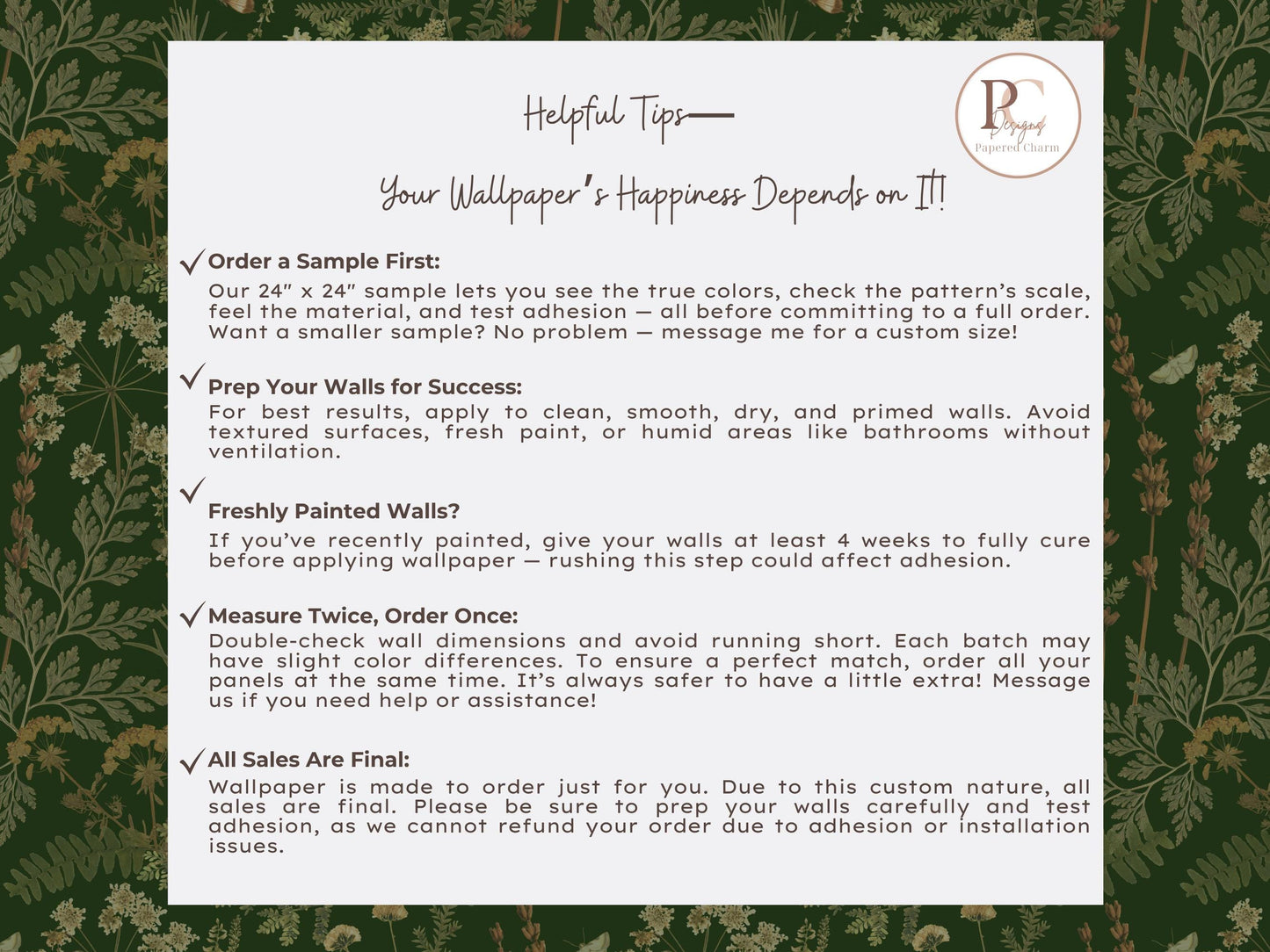 Greenery Style Botanical