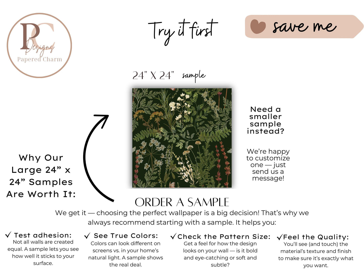 Mossy Green Botanical Fern Wallpaper