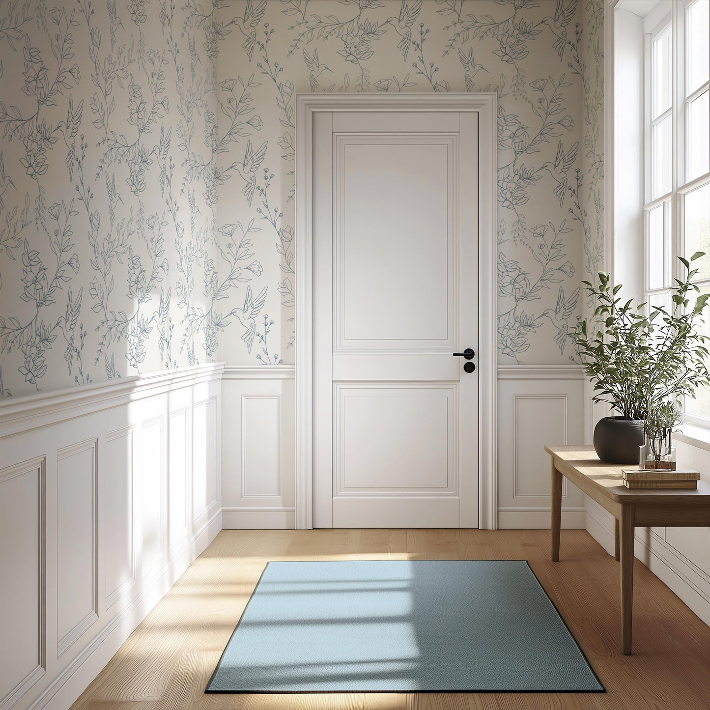 Bird Chinoiserie Wallpaper