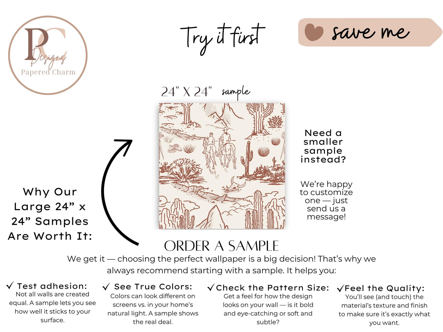 Western Toile Wallpaper