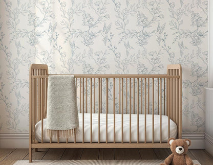 Bird Chinoiserie Wallpaper