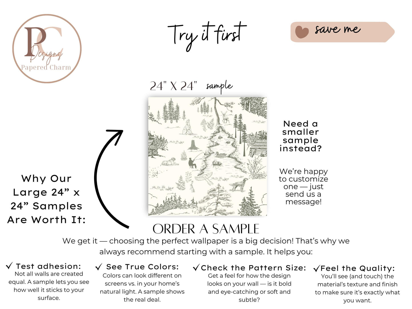 Dog Woodland Toile Wallpaper