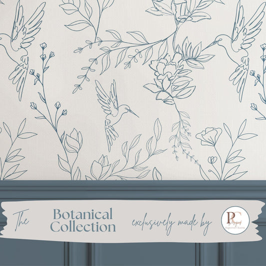 Bird Chinoiserie Wallpaper
