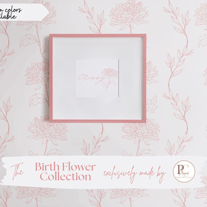 Chrysanthemum November Birth Flower