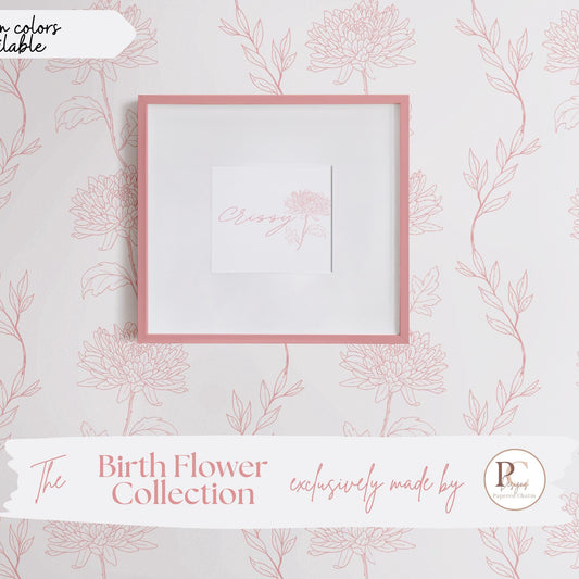 Chrysanthemum November Birth Flower