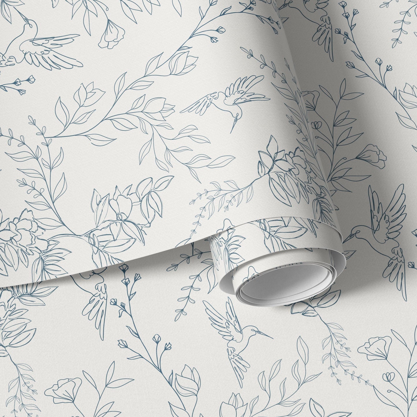 Bird Chinoiserie Wallpaper