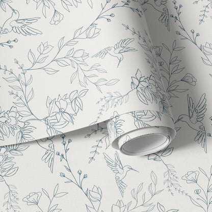 Bird Chinoiserie Wallpaper