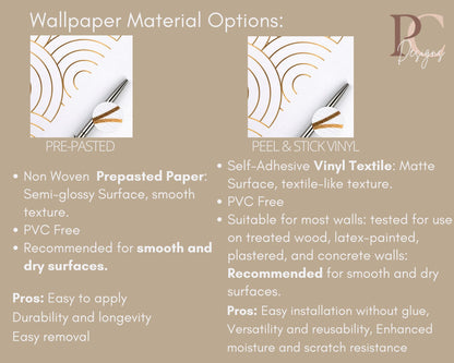 Dark Botanical Line Art Wallpaper